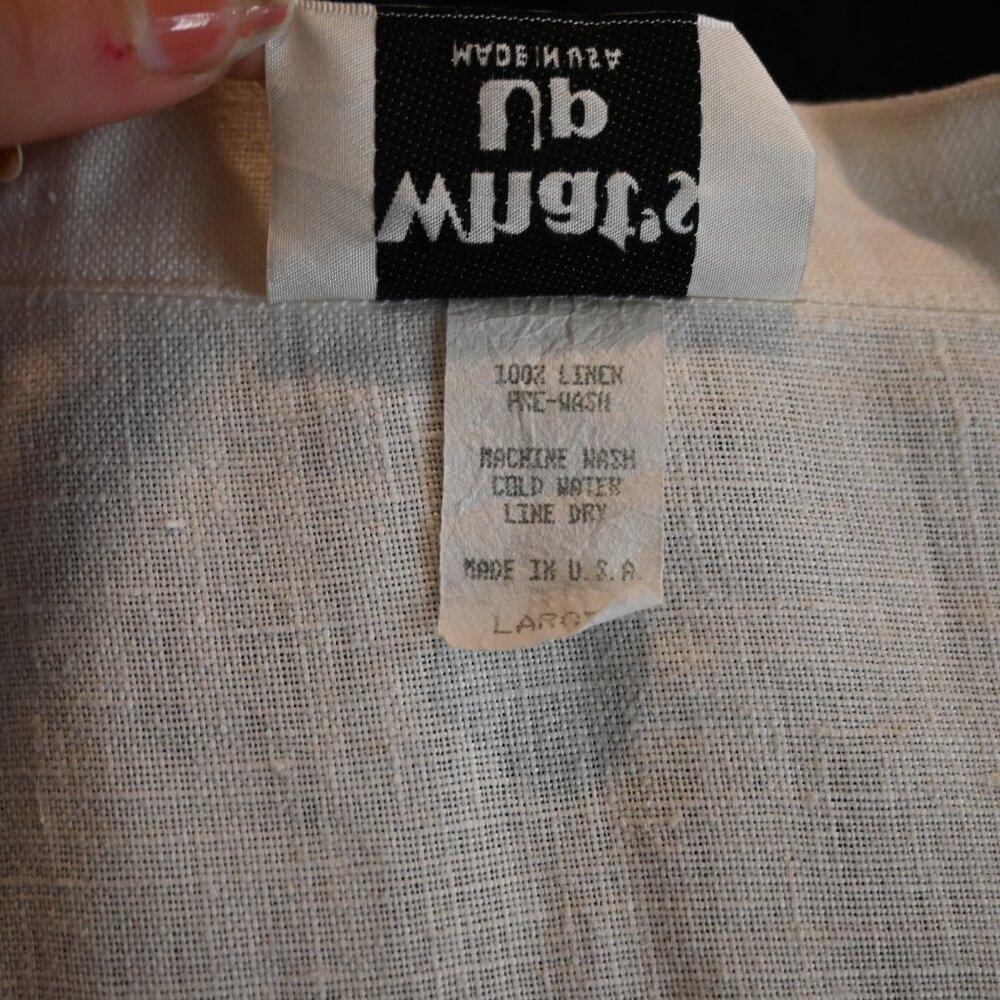 Linen blouse - Picture 8 of 8